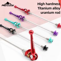 MOTSUV Bicycle Quick Release Bolt Hub Skewers Lever Axle MTB Road Replacement Cycling Parts For Front 140mm Rear 180mm