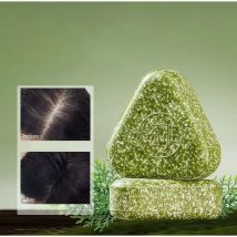 Szampon w kostce z ziół Usman Grass i Platycladus, naturalny preparat na wypadanie włosów, wzmacniający korzeń, kontrolujący wydzielanie sebum, oczyszczający skórę głowy i wspomagający wzrost włosów.