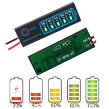 1 S-8 S 18650 Li-Ion Lipo Lithium 5-30 V Blei Säure Batterie Level Anzeige Tester LCD Display Meter Modul Kapazität Spannung Meter
