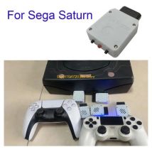 Adattatore per controller di gioco Soluzione per controller wireless Ricevitore per gamepad Goditi giochi senza ritardi per console Saturn, regalo di Capodanno