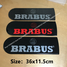 36x11cm Auto Heckkoffer Ersatzreifen Schutzabdeckung Emblem Abzeichen Aufkleber für BRABUS G63 G65 G400 G500 G350 800 900 G-Klasse