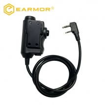 Tactical EARMOR M51 PTT Adapter Military Communication Headset Adapter Due To The Connection of M32/SE32 Tactical Headset
