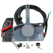 Scatola telecomando fuoribordo per fuoribordo Yamaha con rivestimento del cavo a 10 pin Inclinazione verso il basso Acceleratore a spinta destra
