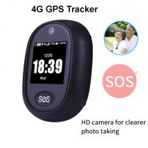 2025 Elder Smart GPS Tracking watch Pendant V45 4G GPS Personal Tracker Sveglia Orologio parlante Impermeabile IP67 SOS Aiuto