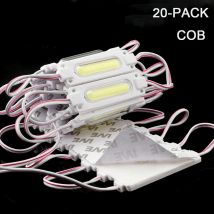 20 stücke Super Helle LED COB Modul Licht 12 V IP65 Wasserdichte Hintergrundbeleuchtung für Shop Schild Werbung Zeichen brief Dekor Lampe