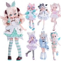Na Stanie Wanmeng Sugary Girls 1/8 Mjd Blind Box Figurka Akcji z Ruchomymi Elementami Modna Zabawka Ozdoby Figurka Uroczy Chłopak Dziewczyna Prezent