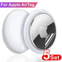 1/5Sets Vorne Hinten Hydrogel Film für Apple AirTag Tracker Mehrfarbige Aufkleber Schutz Aufkleber für AirTags Air Tag Zubehör