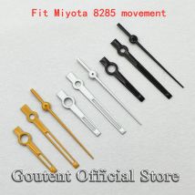 Goutent neu passend für Miyota 8285 Uhrwerk schwarz/weiß/gelb Uhrzeiger grün leuchtend