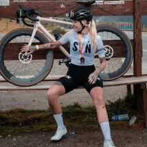 Kurzarm-Radsport anzug für Damen in europäischer Größe, hochwertige Outdoor-Sommer-Radtrikot-Shorts und Fahrrad hemd