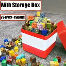 16cm Big Storage Box Magnetic Building Blocks Mine Magnet World Set Puzzle Toys For Kids Montessori Sensory Cubes Birthday Gifts