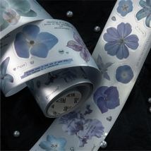 1 teile/los Dekorative Klebebänder Blume bedeutet, weiterhin Junk Journal Japanische Maskierung Scrapbooking Aufkleber