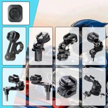 Handyhalter für Motorrad, Lenker, Vorbaumitte, Reflektor und Kupplungsmontagehalterung, stoßfest, mit Adapter