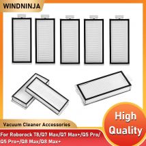 HEPA-Filter für Roborock Q7 Max Q7 Max+ T8 Q5 Pro, Q5 Pro+, Q8 Max, Q8 Max+ Roboter Staubsauger waschbarer Filter Ersatzteile Zubehör