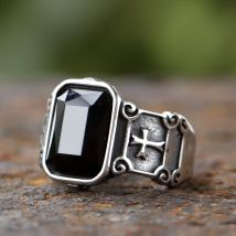 Mode neue Vintage 316l Edelstahl Ring für Mann Frauen Paar & Liebhaber Geschenk antiken Schmuck