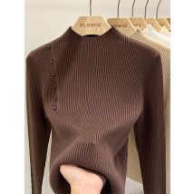 2025 neue-kommende Herbst Winter Top Pull Femme Rollkragen Pullover Pullover Langarm Schlank Taste Koreanische frauen Pullover