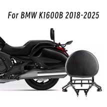 Für BMW K1600B 2018-2025 Motorrad Hinten Rückenlehne Mit Gepäck Rack Motorrad Unterstützung Regale