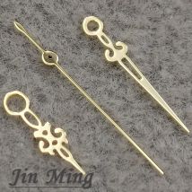 Hohe Qualität Uhr Hände 14*12,5*8,5 Kein Leuchtenden Silber Gun Gold Für NH35 NH36 7S26 7S36 4R35 4R36 Bewegung Uhren Zubehör