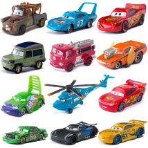 Disney Pixar Cars 3 Lightning Mcqueen juguetes Mater Model Collection 1:55 vehículos fundidos a presión, coche de juguete de aleación para niños, regalos