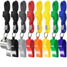Profession elle Pfeife Sport Fußball Basketball Schiedsrichter Training Pfeife Outdoor-Überleben mit Lanyard Cheerleading-Tool