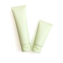 20/50/100pcs 50g 100g Cosmetic Hose Soft Green Frost Matte Facial Clean Cream Empty Bottle Plastic Squeeze Container Lotion Tube