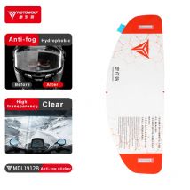 MOTOWOLF-protector Universal para casco de motocicleta, película antiniebla HD, visera gris, inserto de lente, pegatina impermeable resistente a la niebla