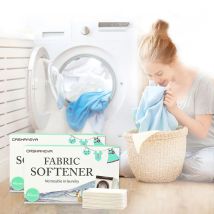 40/80/120/160 Stück Wäschetrocknerblätter – Einweg-Weichspüler für Kleidung