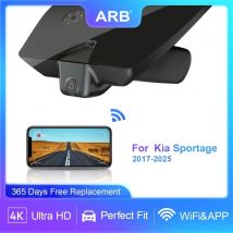 Kamera samochodowa ARB 4K do Kia Sportage 2017-2025, wideorejestrator samochodowy z połączeniem WIFI, rejestrator 2160P dla 4. i 5. generacji