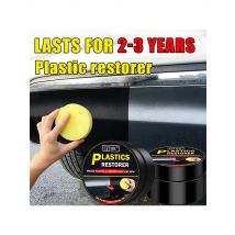 Car Plastic Restorer Back To Black Gloss Car Cleaning Products Plastic Leather Restore Auto Polish And Repair Coating Renovator