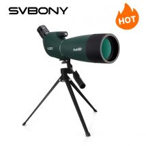 SVBONY 50/60/70/80 telescopio con Zoom potente prisma PORRO impermeable de largo alcance para equipo de camping y disparar