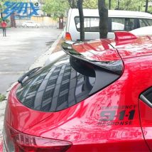 ABS-Material äußerer Heckspoiler Heckführung Flügel dekoratives Auto-Styling FÜR Mazda 3 Axela Schrägheck 2014–2017