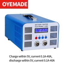 EBC-A40L Spedito dalla Spagna Tester di capacità della batteria al litio ternario Li-FePO4 0V-5V Carica e scarica Tester batteria 40A