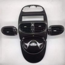 Adecuado para Peugeot 206 Citroen C2 panel de tablero de reloj instrumento de fibra de carbono Pancel VTS salida de aire media 8211C6 8203YN