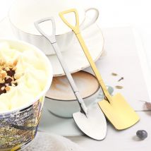 4/8pcs Edelstahl Schaufel löffel Dessert Wassermelone Eisport io nierer Silber Kaffee löffel Küchen geschirr Teelöffel