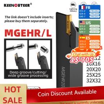 Volle serie Einstechen Werkzeug Halter MGEHR1212 MGEHR1616 MGEHR2020 MGEHR2525 hartmetall-stechplatte MGMN150 MGMN200 MGMN300 MGMN400 drehstahlhalter schneidewerkzeug cutting tool werkzeug sets
