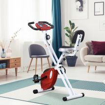 Bicicleta estática HOMCOM con resistencia magnética de 8 niveles