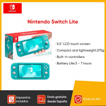 Console di gioco portatile Nintendo Switch Lite Controller Joy Con integrato leggero e portatile