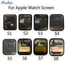 Per iWatch Serie 1/2/3 Display LCD Touch Screen Digitizer Assembly Per Apple Watch Serie 4 5 6 7 8 LCD + Strumenti + Regali
