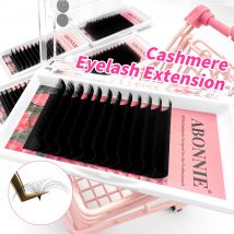 ABONNIE Kaschmir Easy Fan Lashes Extension DIY 2d/3d/4d/10d Nerz Blooming Eye Lash Extensions 0,03/0,05/0,07/0,10