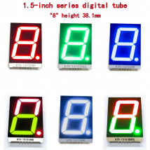 10PCS 1.5-inch digital tube 30.6mmX44mm digital display screen "8" high 38.1mm 7-segment digital tube 15102series15101