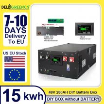 Custodia Obudowa per batteria LiFePO4 fai-da-te 48V con kit BMS intelligente JK 16S 200A V19 2A bilanciatore attivo sistema di accumulo di energia domestica