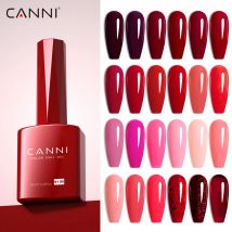 CANNI Nagelgel-Nagellack Hema FREE TPO FREE Winter Nails Große Abdeckung Weihnachtsfarbe Soak Off UV LED Semi Permanent
