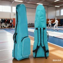 1 Pc Fencing Swordbag Oxford Cloth Large Capacity  Handlebag For Epee Foil Fencing Wire Storage Backpack Replace Accessories