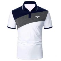Herren-Poloshirt, Golfshirt, Grafikdrucke, Turndown, Outdoor, Straße, kurze Ärmel, Kleidung, Modedesigner, lässig, atmungsaktiv