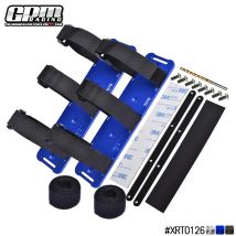GPM Aluminium 7075-T6 Batterie-Halte-Set für 1/6 XRT/X-MAXX 6S/8S TRAXXAS