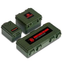 3PCS 1:10 Dekor Zubehör Kunststoff Waffe Lagerung Box für Axial SCX10 TRX4 TRX6 D90 Tamiya CC01 Auto Lkw schraube Box