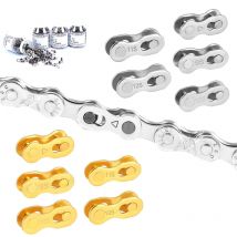 RISK Bike Chain Quick Link Connector Lock Set MTB Road Bicycle Power Chain Quick Release Buckle For 6/7/8 S /9/10/11/12 Speed