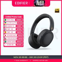 Edifier W800BT Pro Cuffie wireless Bluetooth 5.4 Cuffie over-ear -44dB Cancellazione attiva del rumore Audio ad alta risoluzione 45 ore di riproduzione