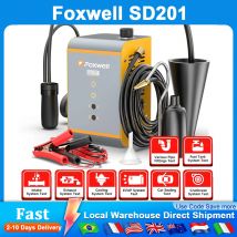 FOXWELL SD201 12V Car Smoke Leak EVAP Smoke Leak Tester Machine Vacuum Fuel Pipe Oil Leakage Detector Auto Diagnostic Tools