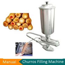 Quetsch füllung Marmeladen füll maschine Quetsch füllung manuelle Marmeladen füllung 1,8 l Füll maschine spanische Churros Füll maschine