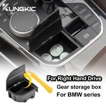 RHD Aufbewahrungsbox für BMW 2 3 4er F40 G20 G26 G01 G02 G05 G06 G07 I4 X3 X4 X5 X6 M4 Modifikation Auto Konsole Schalthebel